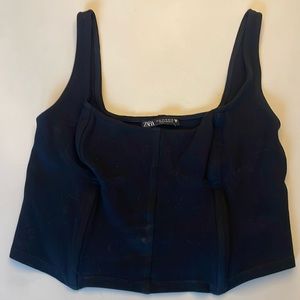 Zara Black tanktop